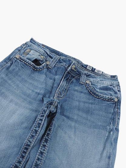 Vintage Bootcut Miss Me Jeans Damen M