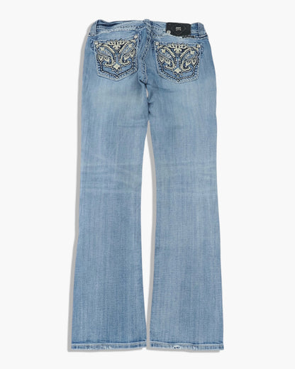 Vintage Bootcut Miss Me Jeans Damen M