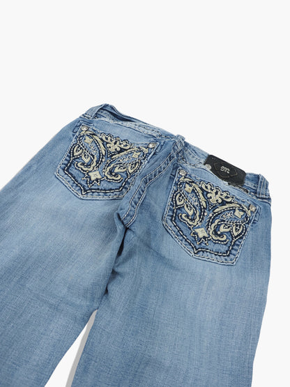 Vintage Bootcut Miss Me Jeans Damen M