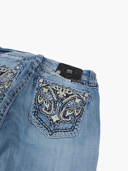Vintage Bootcut Miss Me Jeans Damen M