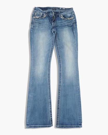 Vintage Bootcut Miss Me Jeans Damen M