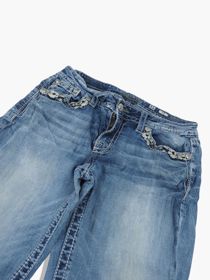 Vintage Bootcut Miss Me Jeans Damen M