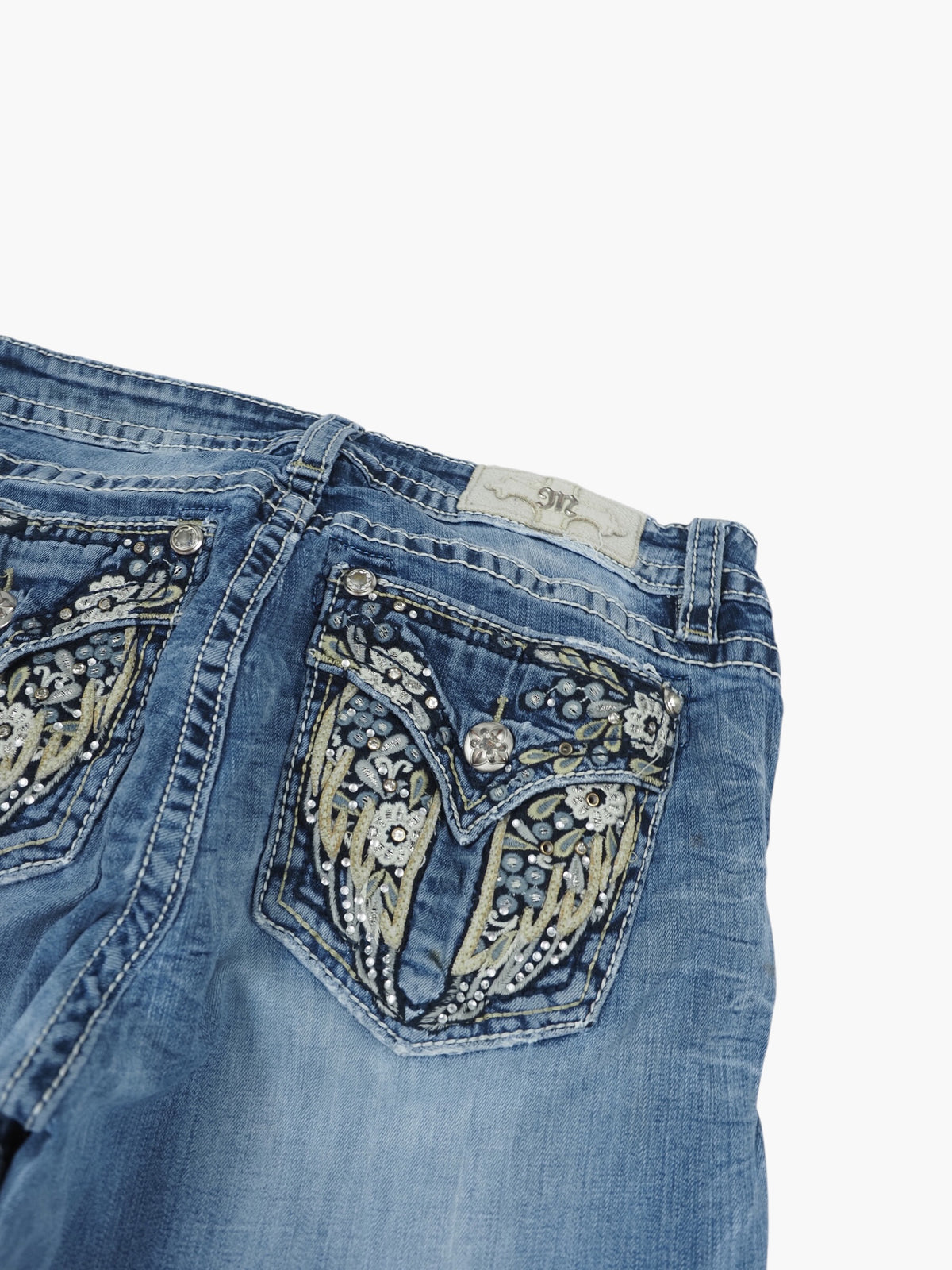 Vintage Bootcut Miss Me Jeans Damen M
