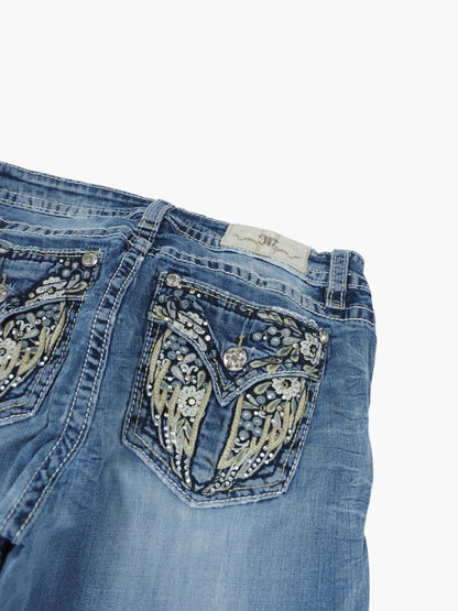 Vintage Bootcut Miss Me Jeans Damen M
