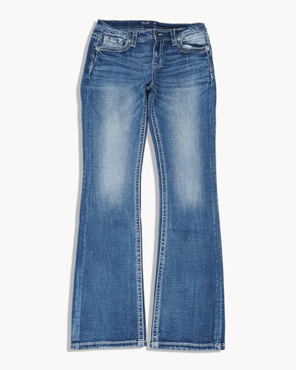 Vintage Bootcut Miss Me Jeans Damen M