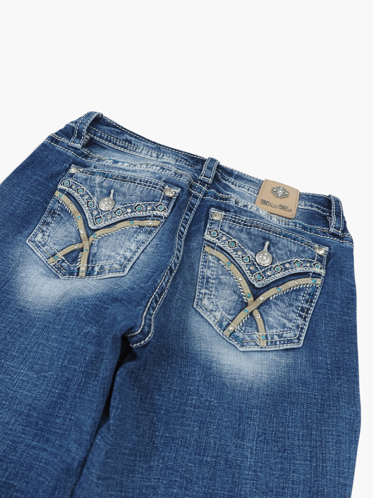 Vintage Bootcut Miss Me Jeans Damen M