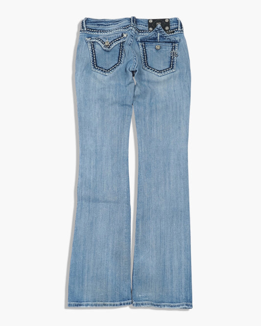 Vintage Bootcut Miss Me Jeans Damen M