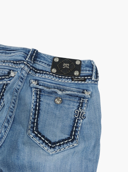 Vintage Bootcut Miss Me Jeans Damen M