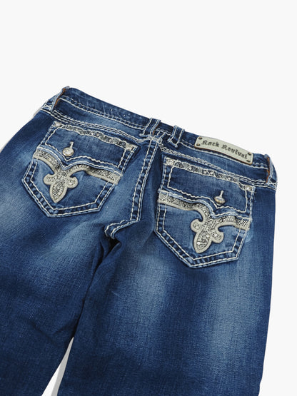 Vintage Bootcut Rock Revival Jeans Damen M