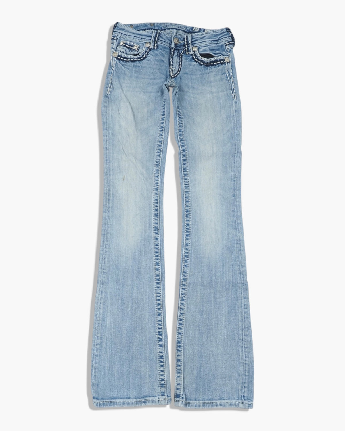 Vintage Straight Miss Me Jeans Damen XS