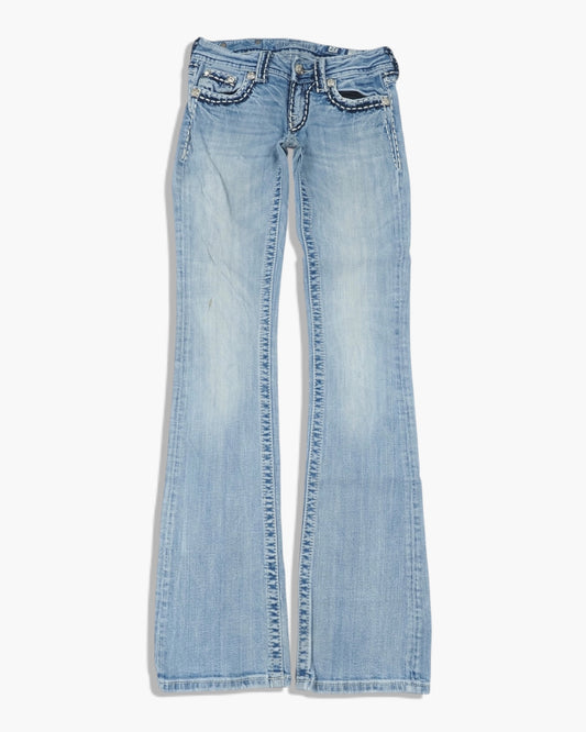 Vintage Straight Miss Me Jeans Damen XS