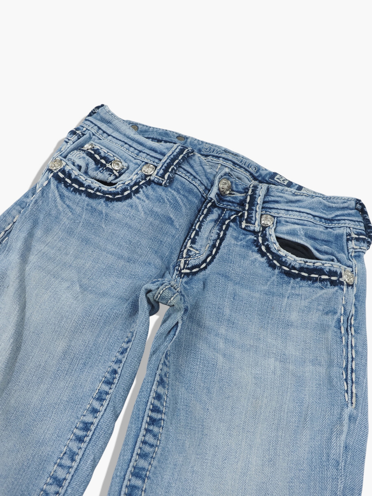 Vintage Straight Miss Me Jeans Damen XS