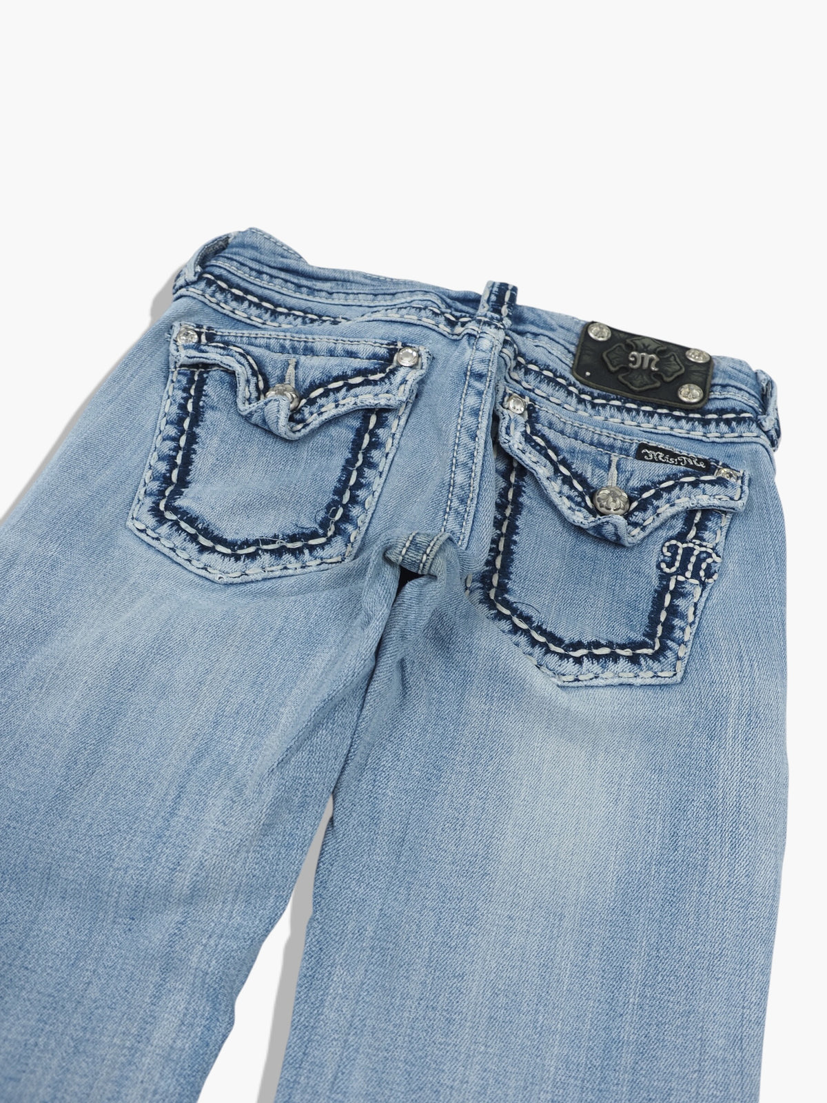 Vintage Straight Miss Me Jeans Damen XS