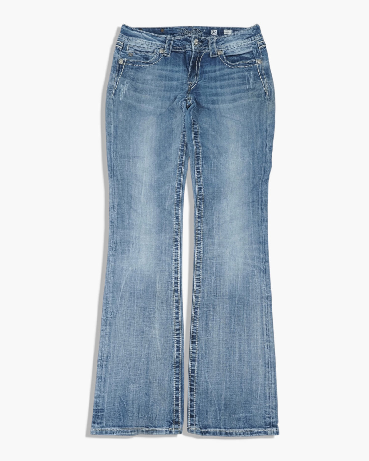 Vintage Straight Miss Me Jeans Damen M