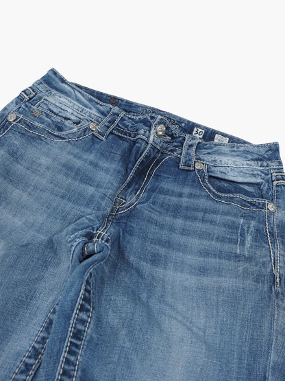 Vintage Straight Miss Me Jeans Damen M
