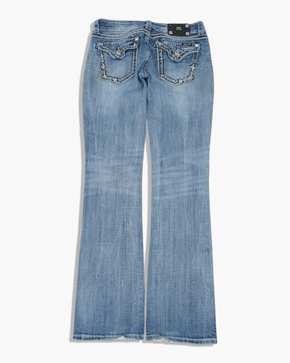 Vintage Straight Miss Me Jeans Damen M