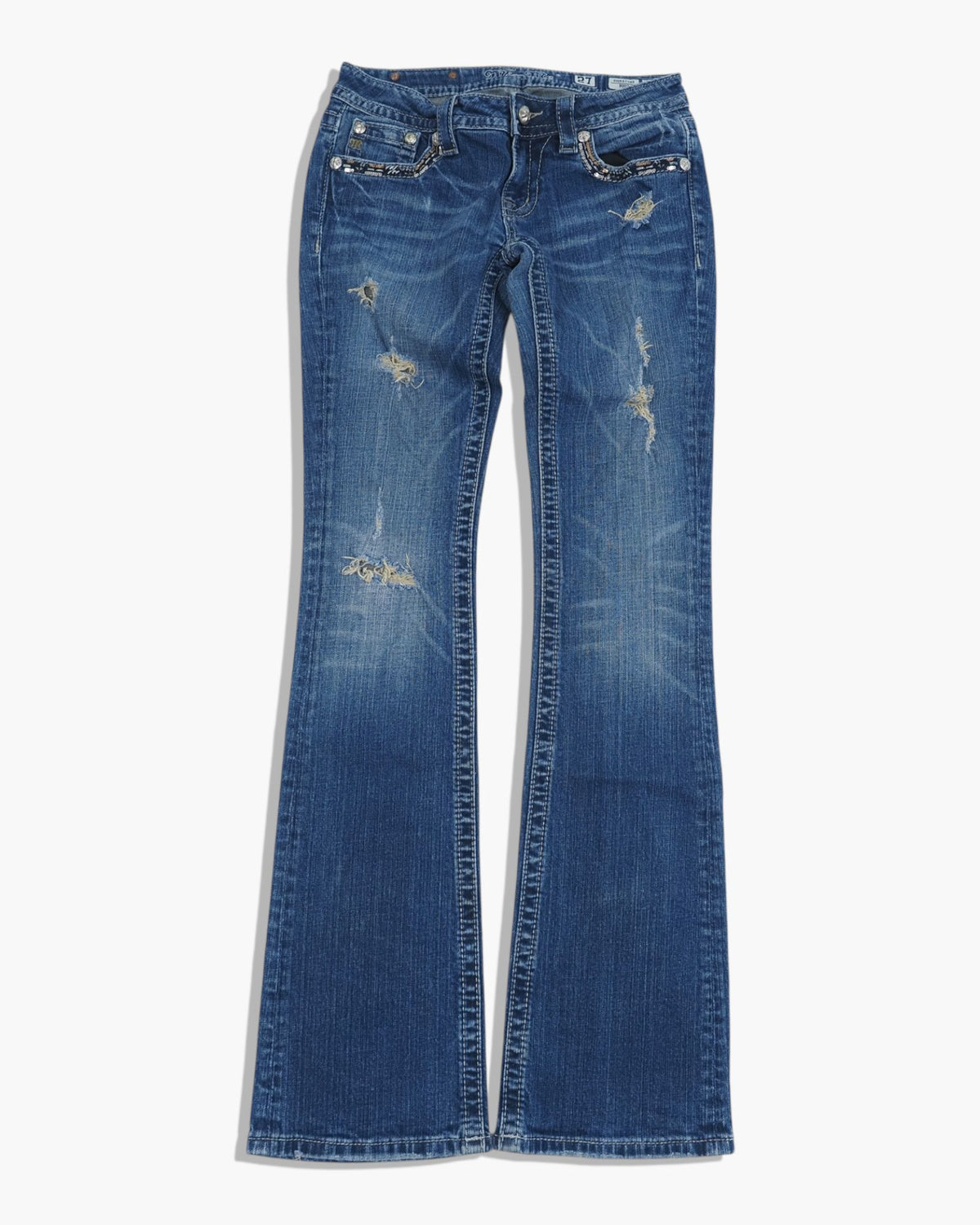 Vintage Bootcut Miss Me Jeans Damen S
