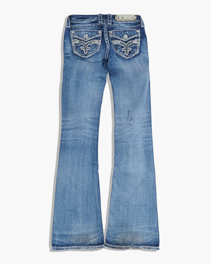 Vintage Bootcut Rock Revival Jeans Damen S
