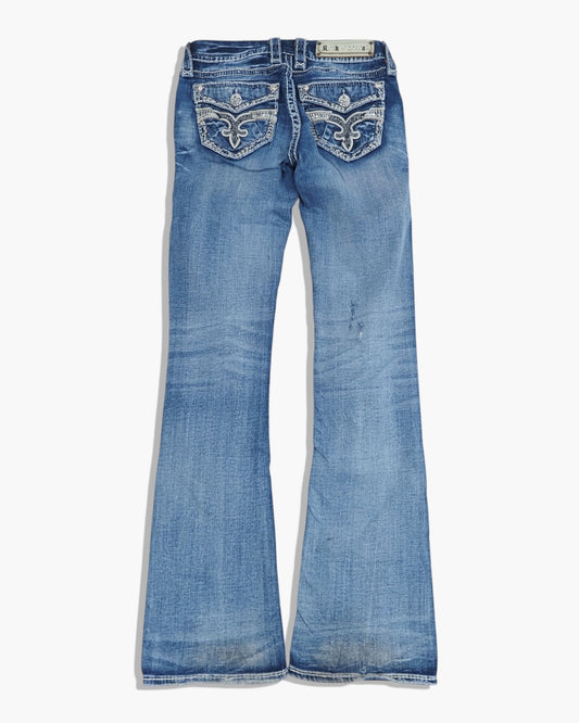 Vintage Bootcut Rock Revival Jeans Damen S