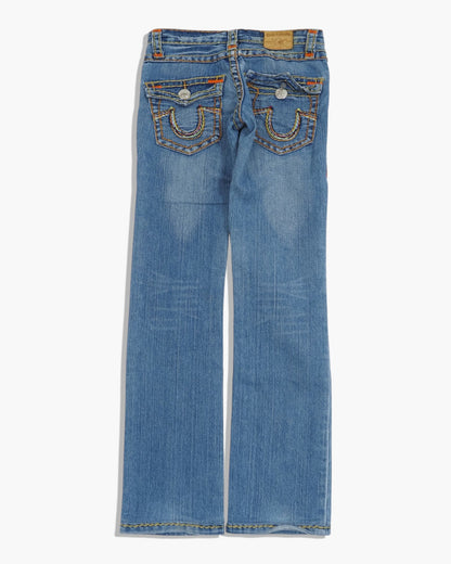 Vintage Straight True Religion Jeans Damen S