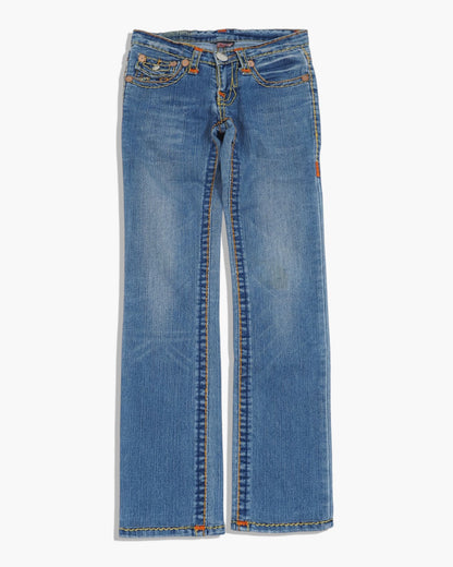 Vintage Straight True Religion Jeans Damen S