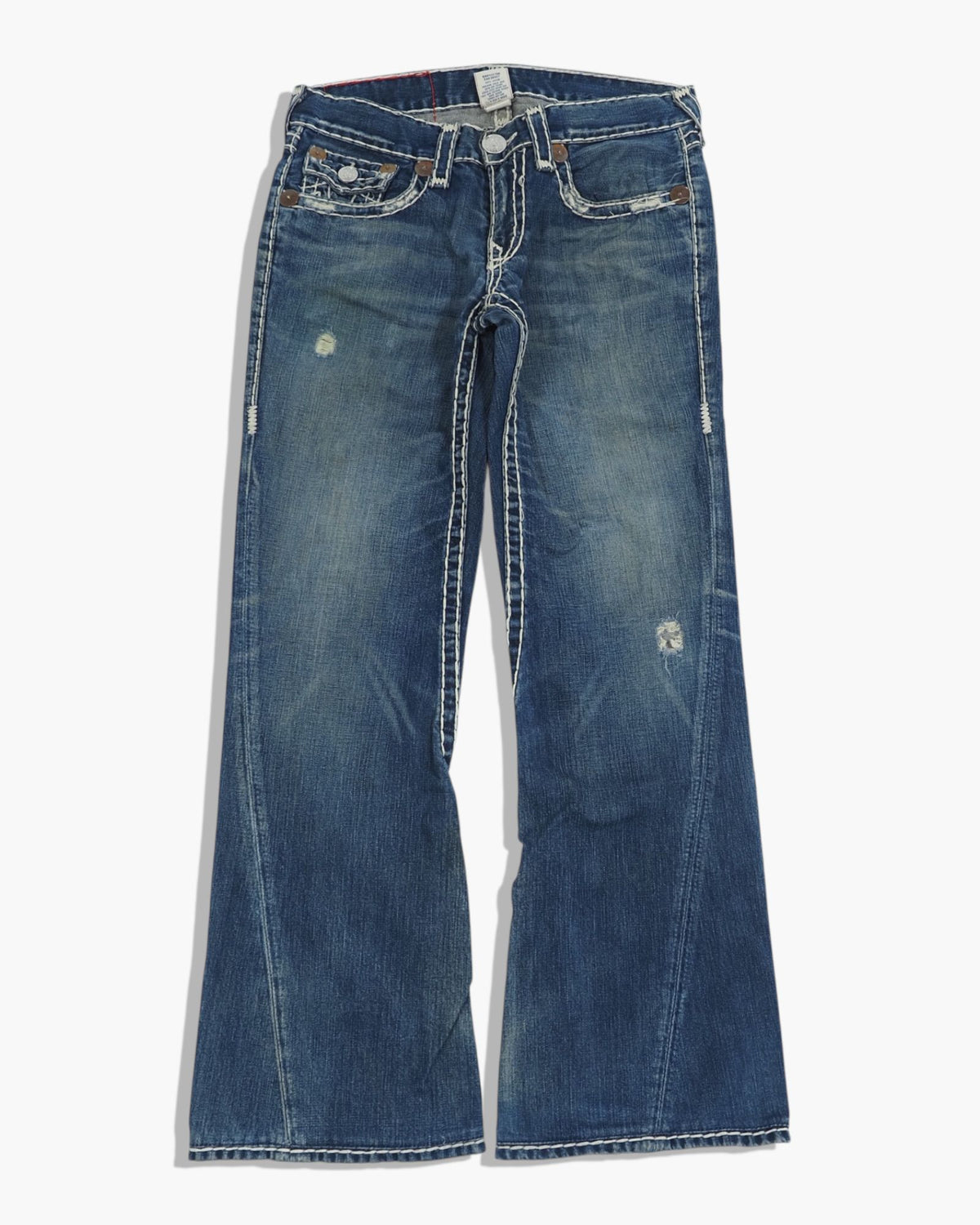 Vintage Flared True Religion Jeans Damen L