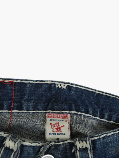 Vintage Flared True Religion Jeans Damen L