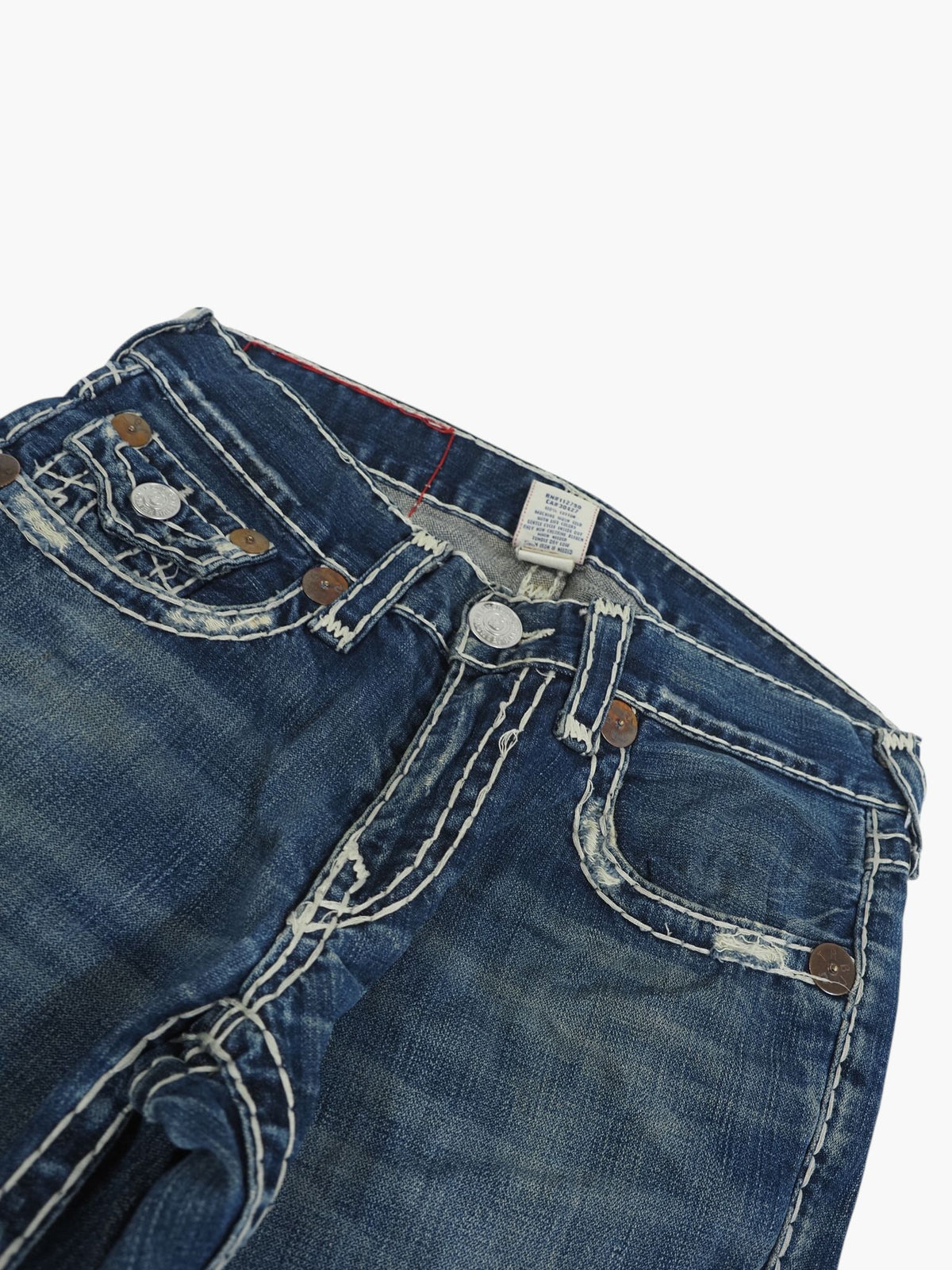 Vintage Flared True Religion Jeans Damen L