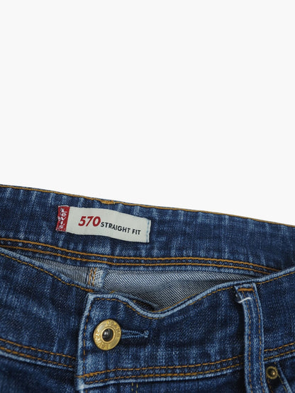 Vintage Straight Levis Jeans Damen L